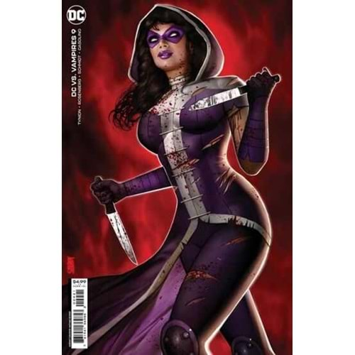 DC VS VAMPIRES # 9 (OF 12) COVER B NATHAN SZERDY CARD STOCK VARIANT