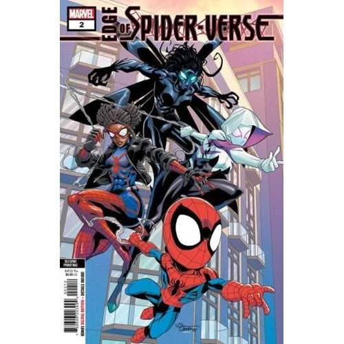 EDGE OF SPIDER-VERSE (2022) # 2 (OF 5) SECOND PRINTING CASANOVAS VARIANT