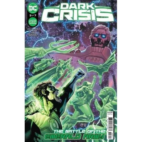 DARK CRISIS ON INFINITE EARTHS # 3 (OF 7) COVER A DANIEL SAMPERE