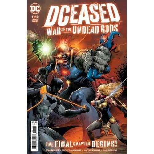 DCEASED WAR OF THE UNDEAD GODS # 1 (OF 8) COVER A TREVOR HAIRSINE