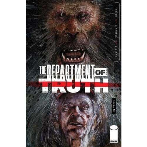 DEPARTMENT OF TRUTH # 10 COVER A SIMMONDS