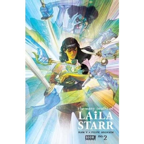 MANY DEATHS OF LAILA STARR # 2 (OF 5) COVER B DEL MUNDO FOIL