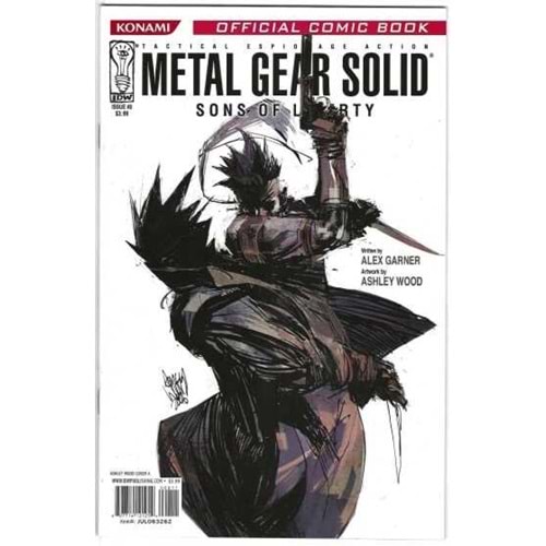 METAL GEAR SOLID SONS OF LIBERTY # 8 COVER A