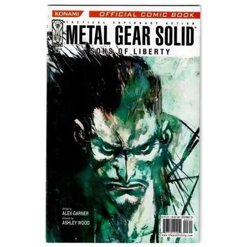 METAL GEAR SOLID SONS OF LIBERTY # 3 COVER B
