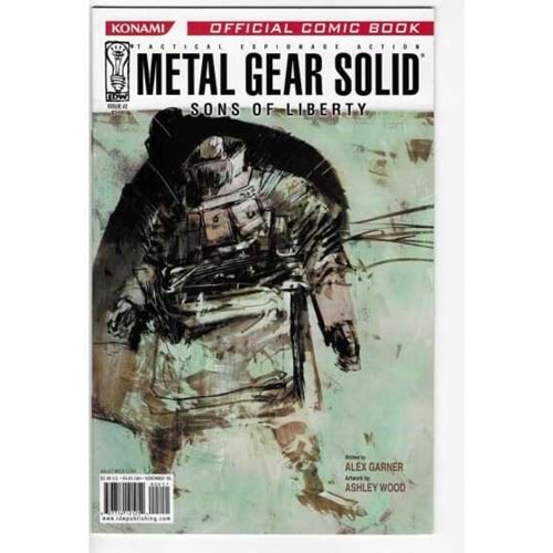 METAL GEAR SOLID SONS OF LIBERTY # 2 COVER B