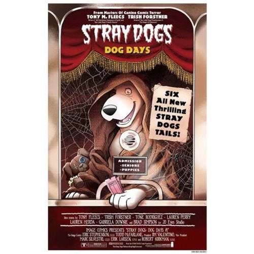 STRAY DOGS DOG DAYS # 1 (OF 2) COVER B HORROR MOVIE VARIANT