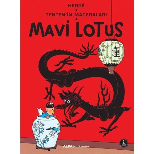 TENTENİN MACERALARI CİLT 5 MAVİ LOTUS