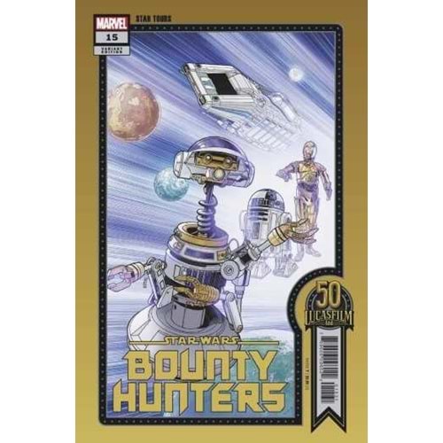 STAR WARS BOUNTY HUNTERS # 15 SPROUSE LUCASFILM 50TH ANNIVERSARY VARIANT