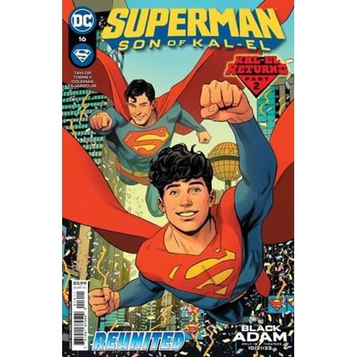 SUPERMAN SON OF KAL-EL # 16 COVER A TRAVIS MOORE (KAL-EL RETURNS)