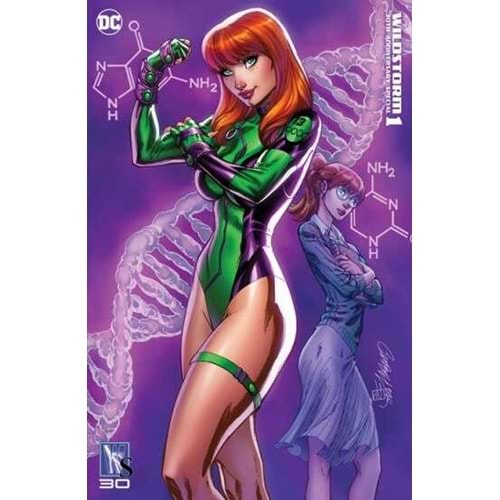 WILDSTORM 30TH ANNIVERSARY SPECIAL # 1 (ONE SHOT) COVER E J SCOTT CAMPBELL VARIANT