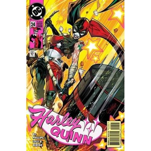 HARLEY QUINN (2021) # 24 COVER C JONBOY MEYERS 90S COVER MONTH CARD STOCK VARIANT