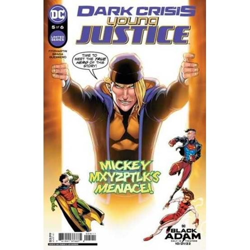 DARK CRISIS YOUNG JUSTICE # 5 (OF 6) COVER A MAX DUNBAR