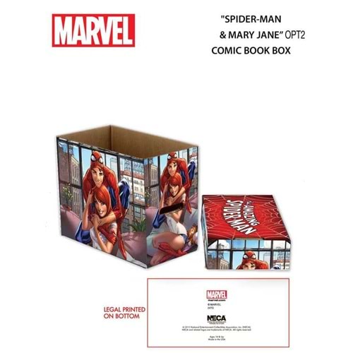 MARVEL SPIDER-MAN & MJ CAMPBELL SHORT BOX - KISA ÇİZGİ ROMAN KUTUSU