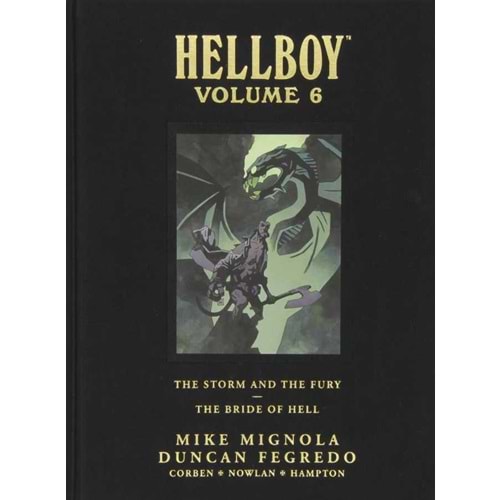 HELLBOY LIBRARY EDITION VOL 6 THE STORM AND THE FURY AND THE BRIDE OF HELL HC