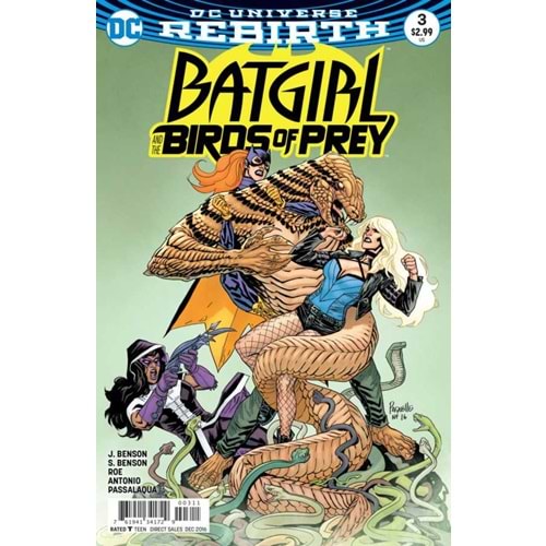 BATGIRL AND THE BIRDS OF PREY # 3