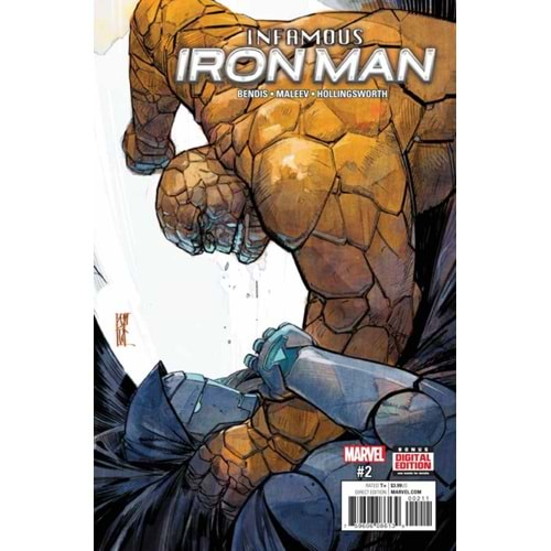 INFAMOUS IRON MAN # 2 SECOND PRINTING