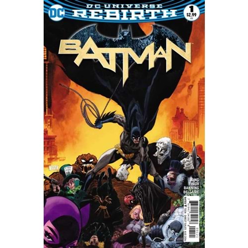 BATMAN (2016) # 1 VARIANT