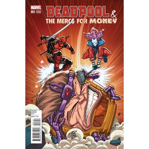 DEADPOOL & THE MERCS FOR MONEY (FIRST SERIES) # 1 RON LIM VARIANT