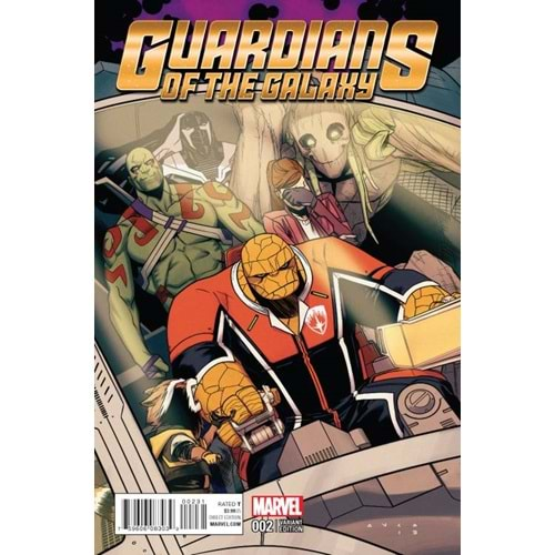 GUARDIANS OF THE GALAXY (2015) # 2 1:25 ANKA VARIANT