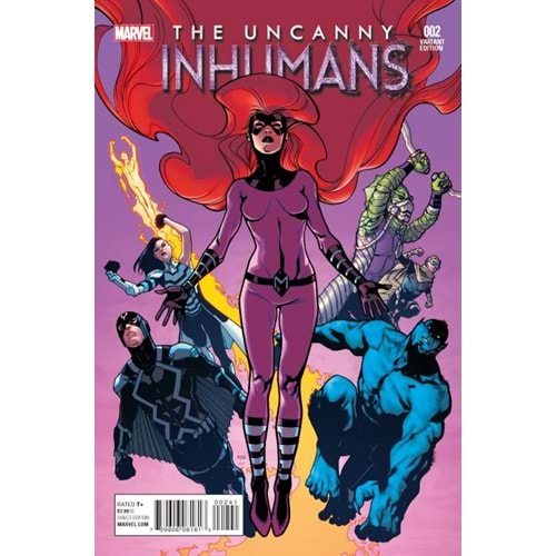 UNCANNY INHUMANS # 2 1:25 ASRAR VARIANT