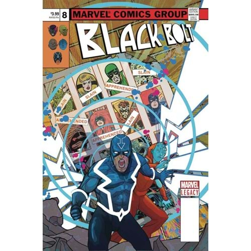 BLACK BOLT # 8 WARD LENTICULAR HOMAGE VARIANT