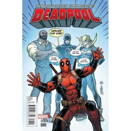 DEADPOOL (2016) # 13 RON LIM VARIANT