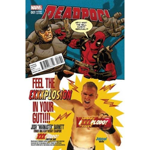 DEADPOOL (2016) # 1 JOHNSON CANDY VARIANT