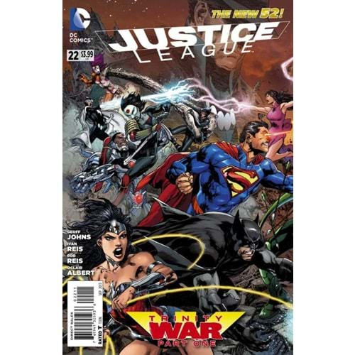 JUSTICE LEAGUE (2011) # 22