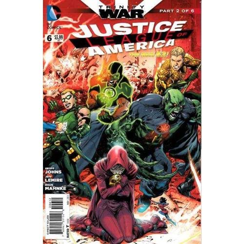 JUSTICE LEAGUE OF AMERICA (2013) # 6 SECOND PRINTING