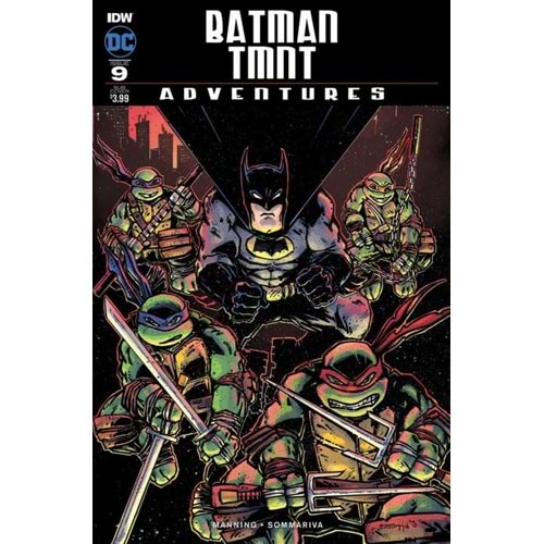 BATMAN TEENAGE MUTANT NINJA TURTLES ADVENTURES # 1 EASTMAN SUBSCRIPTION VARIANT 1