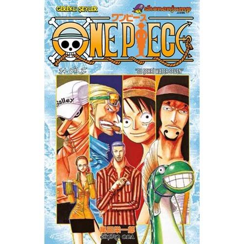 ONE PIECE CİLT 34 SU ŞEHRİ WATER SEVEN