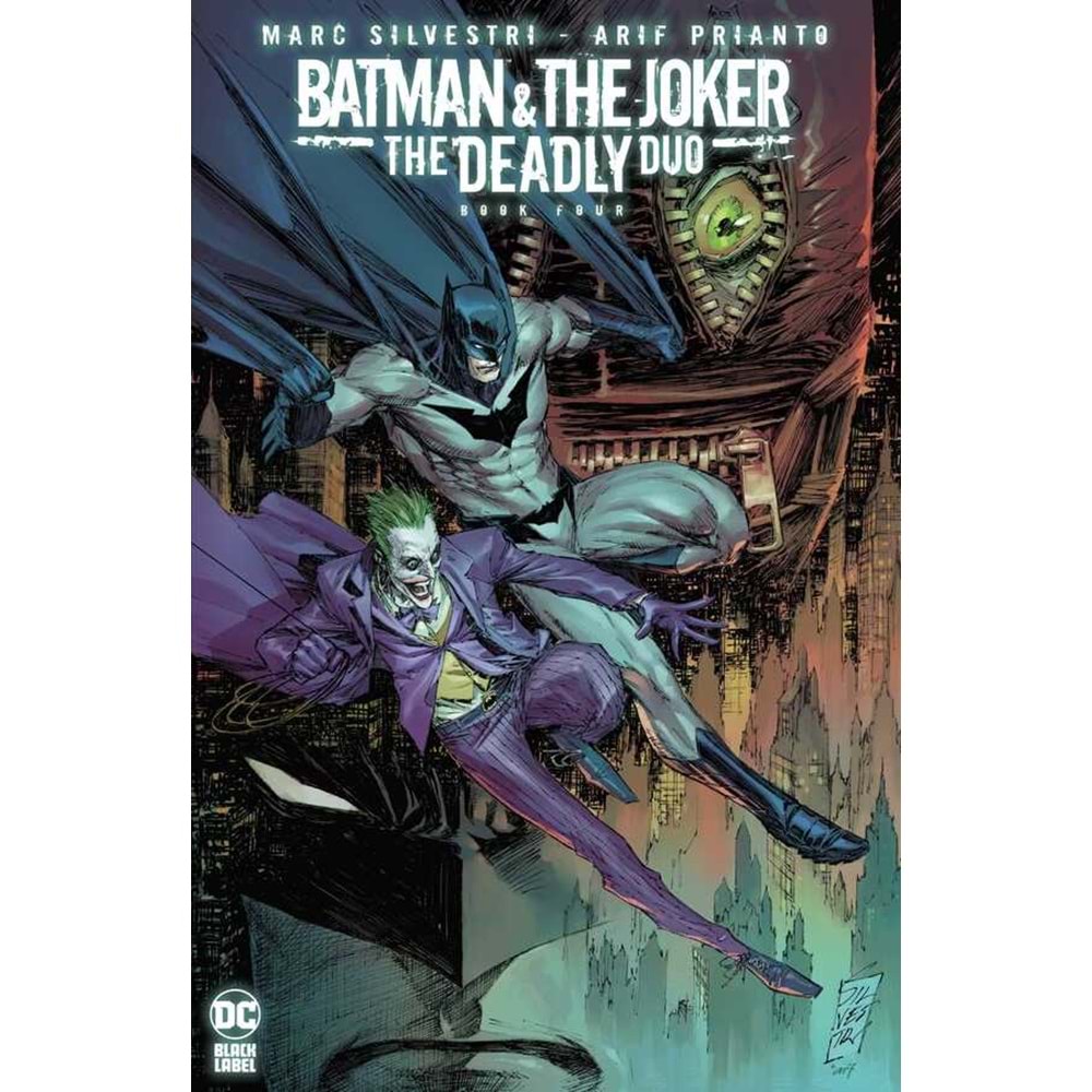 BATMAN & THE JOKER THE DEADLY DUO # 4 (OF 7) COVER A MARC SILVESTRI