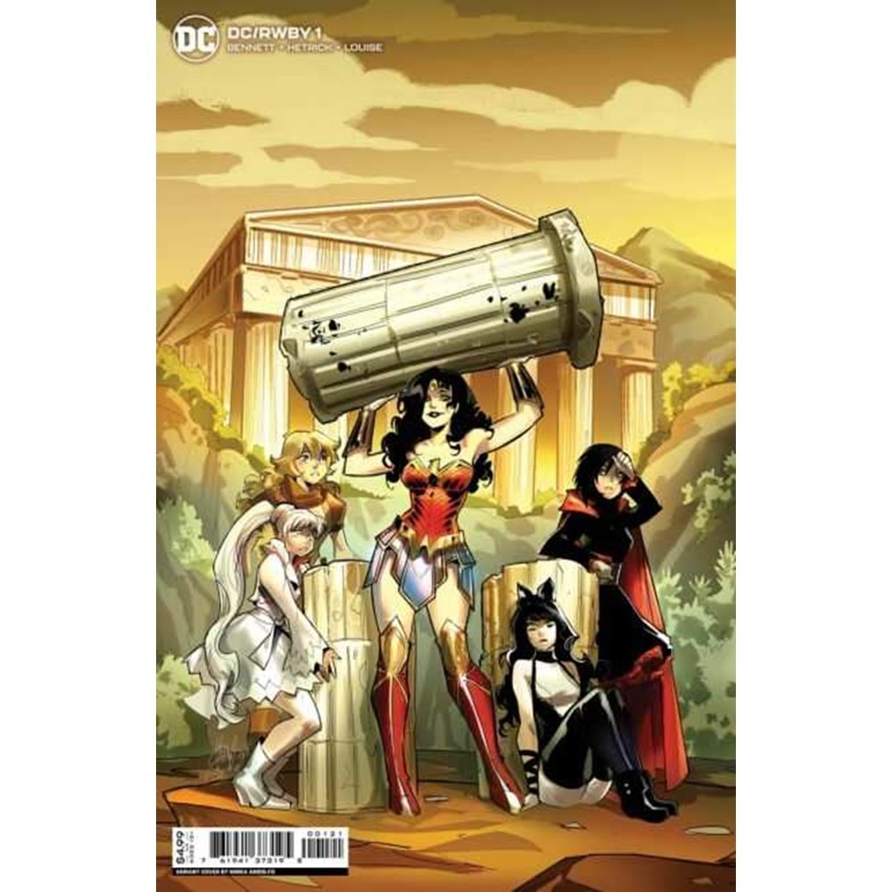 DC RWBY # 1 (OF 7) COVER B MIRKA ANDOLFO CARD STOCK VARIANT