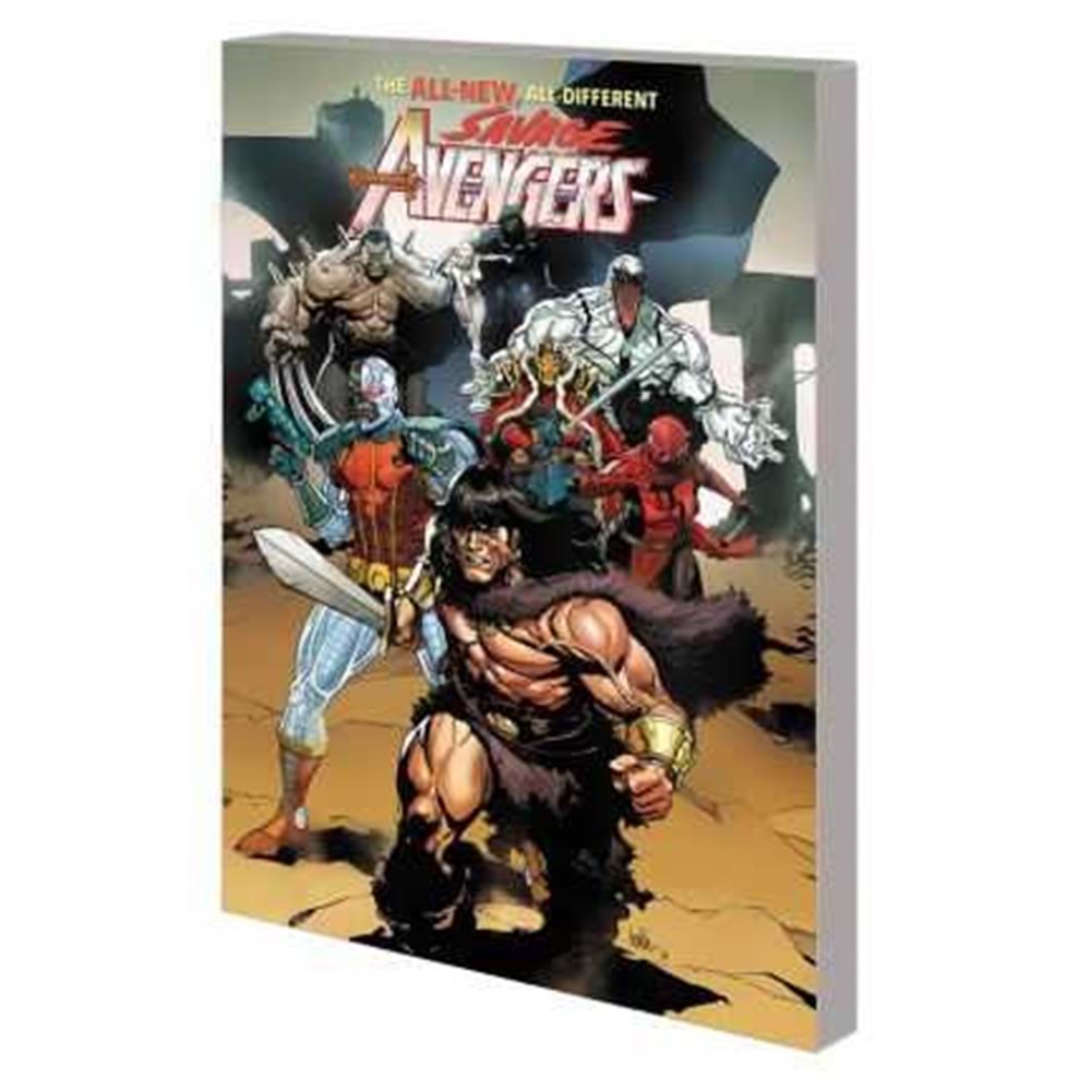 SAVAGE AVENGERS (2022) VOL 1 TIME IS THE SHAPEST EDGE TPB
