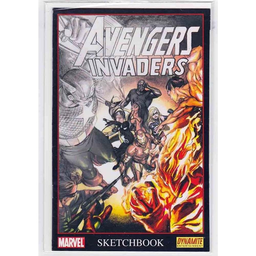 AVENGERS INVADERS SKETCHBOOK