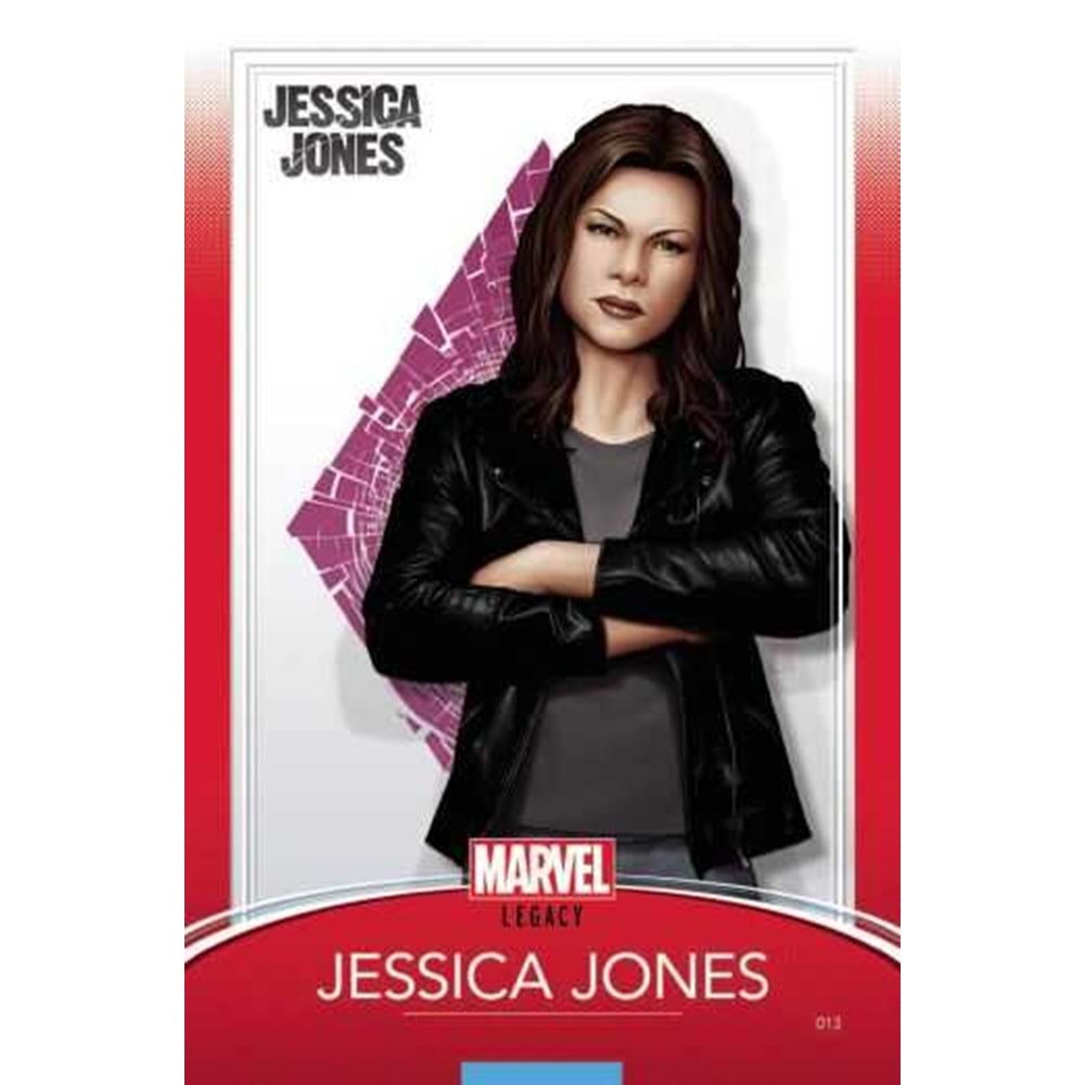 JESSICA JONES (2016) # 13 CHRISTOPHER TRADING CARD VARIANT