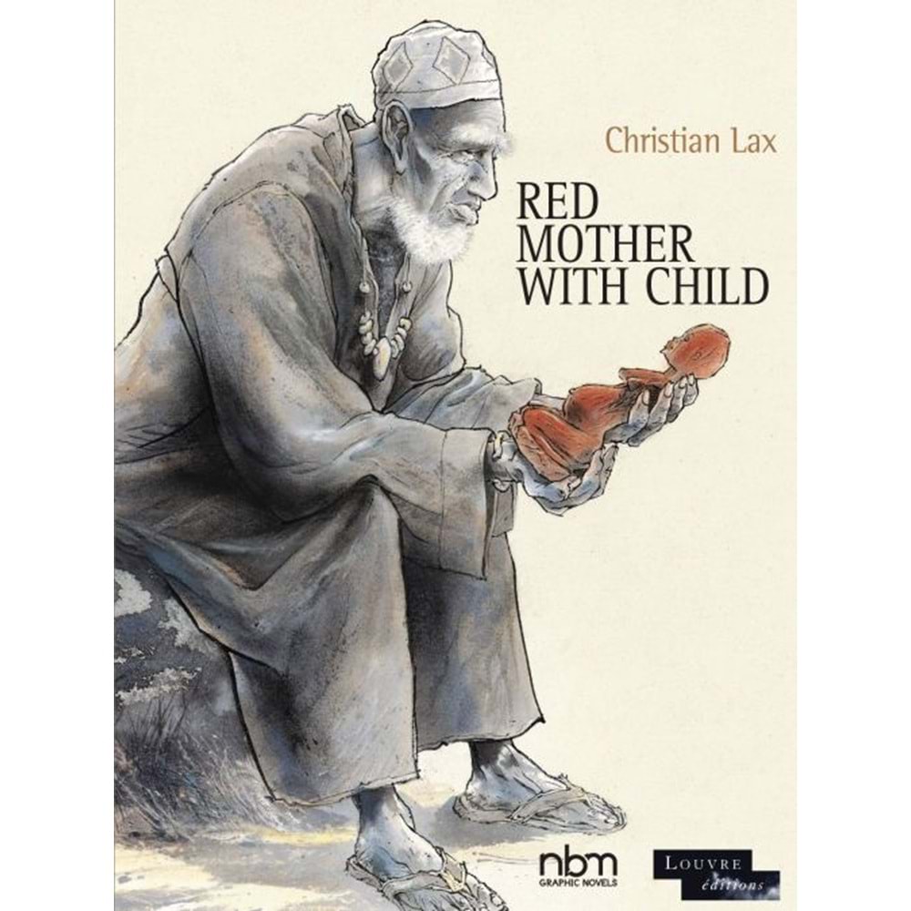 RED MOTHER WITH CHILD HC