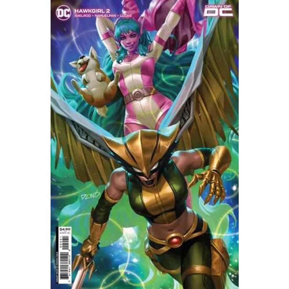HAWKGIRL # 2 (OF 6) COVER B DERRICK CHEW CARD STOCK VARIANT
