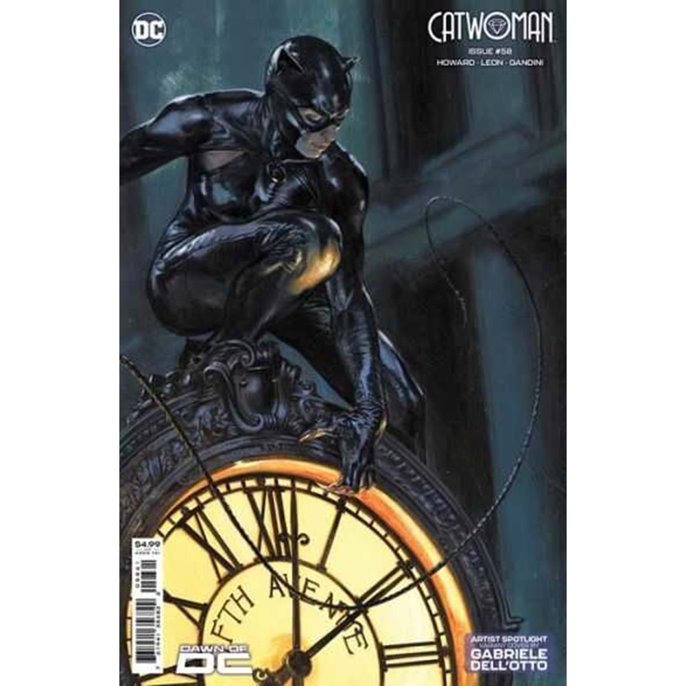 CATWOMAN # 58 COVER D GABRIELE DELLOTTO ARTIST SPOTLIGHT CARD STOCK VARIANT