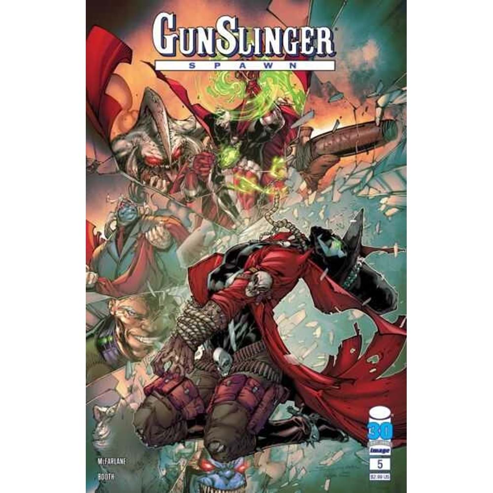 GUNSLINGER SPAWN # 5 COVER A BOOTH