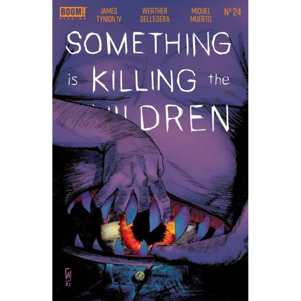 SOMETHING IS KILLING THE CHILDREN # 24 COVER A DELLEDERA