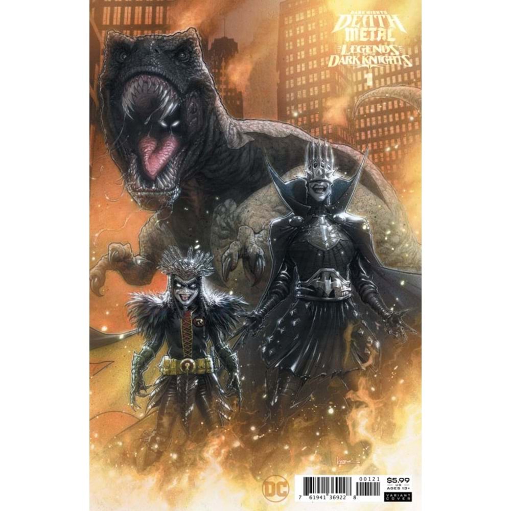 DARK NIGHTS DEATH METAL LEGENDS OF THE DARK KNIGHTS # 1 1:25 KAARE ANDREWS VARIANT (ONE-SHOT)
