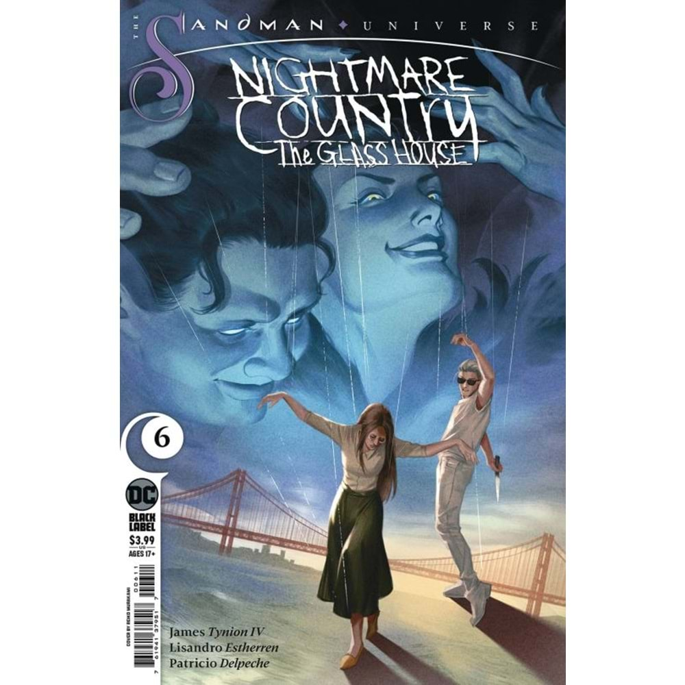 SANDMAN UNIVERSE NIGHTMARE COUNTRY THE GLASS HOUSE # 6 (OF 6) COVER A REIKO MURAKAMI