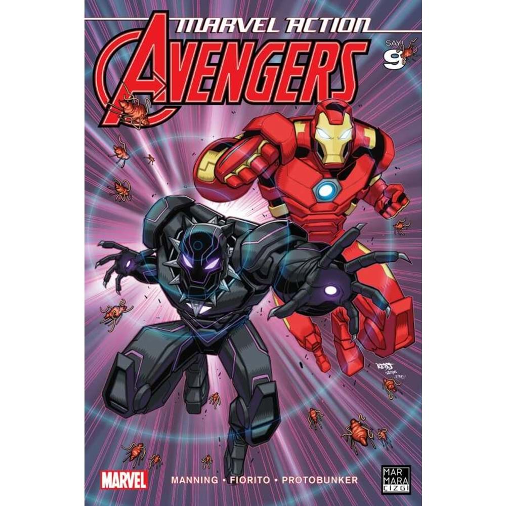 MARVEL ACTION AVENGERS SAYI 9
