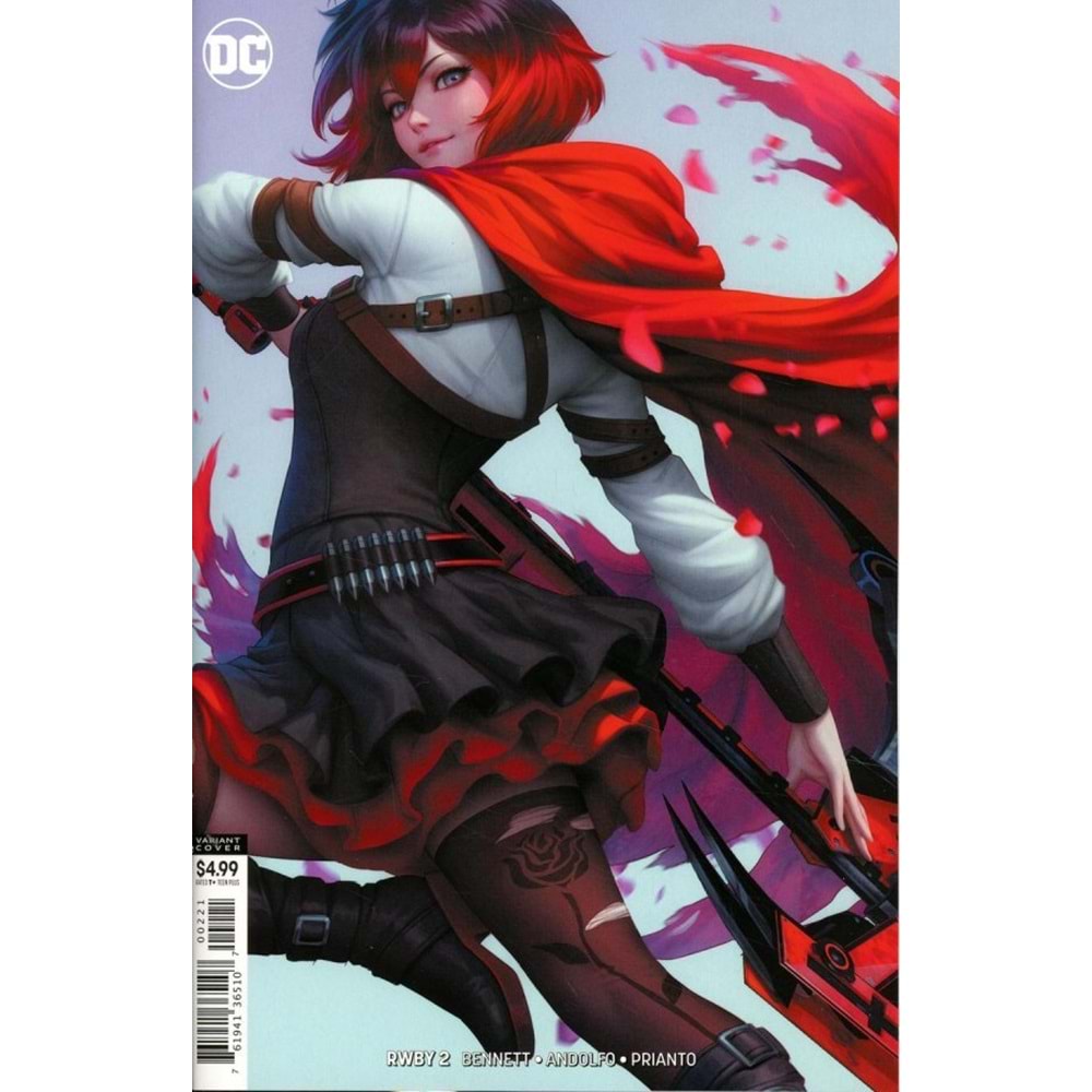 RWBY (2019) # 2 ARTGERM CARD STOCK VARIANT