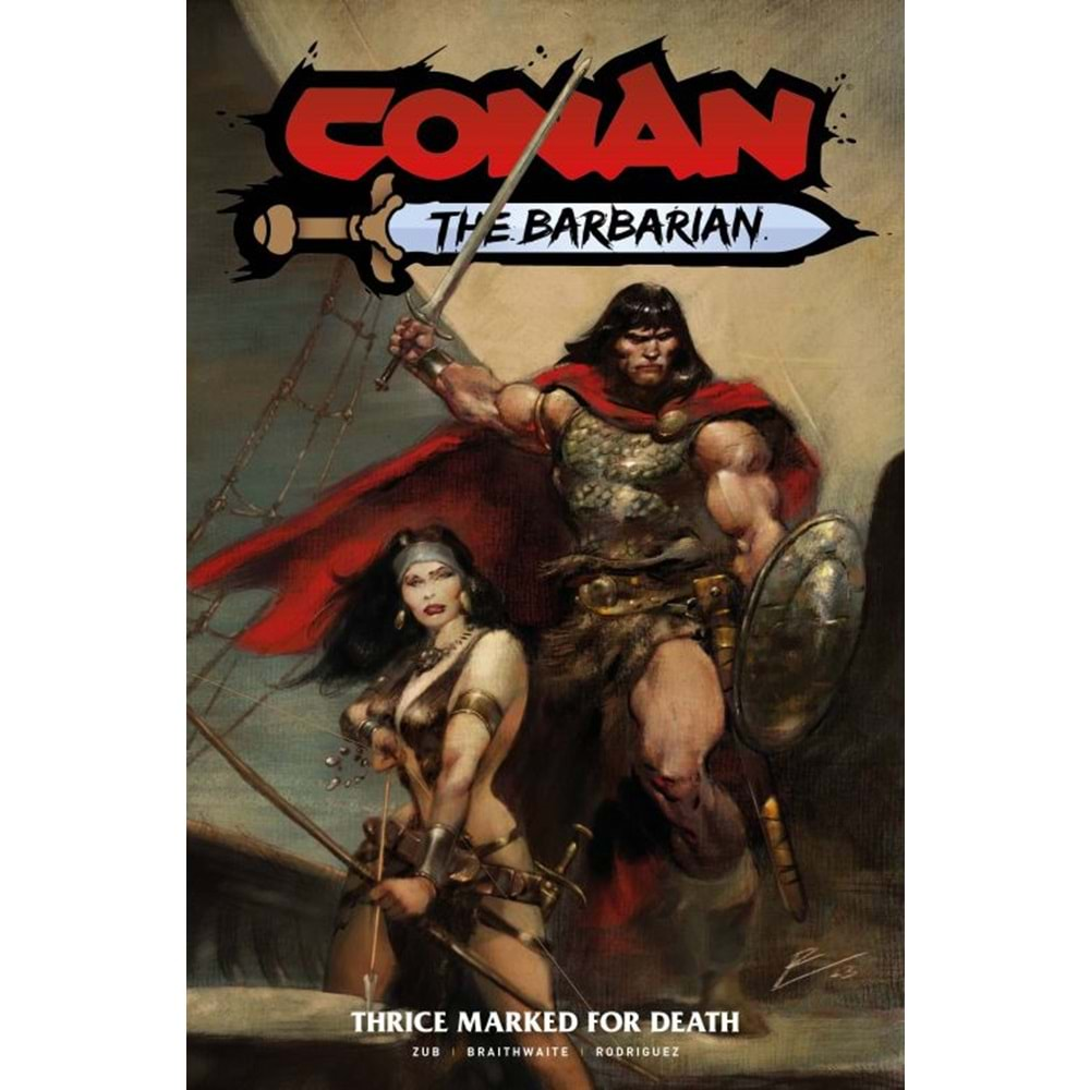 CONAN THE BARBARIAN (2023) VOL 2 THRICE MARKED FOR DEATH TPB REGULAR COVER