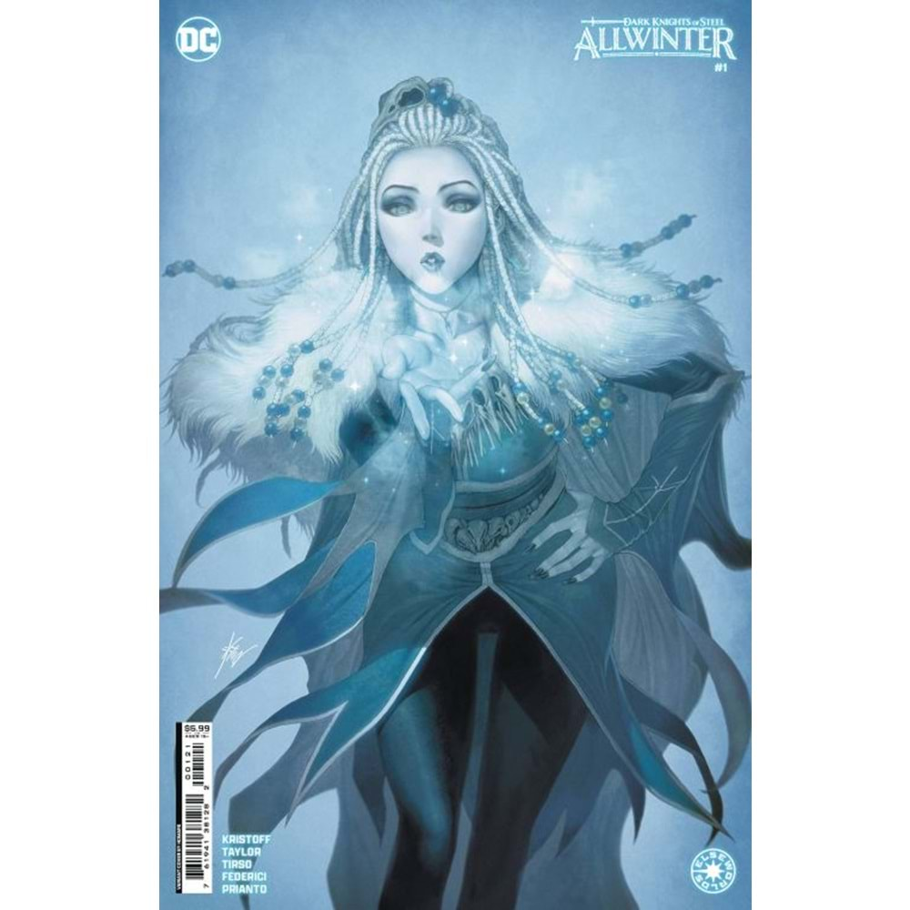 DARK KNIGHTS OF STEEL ALLWINTER # 1 (OF 6) COVER C HOMARE CARD STOCK VARIANT