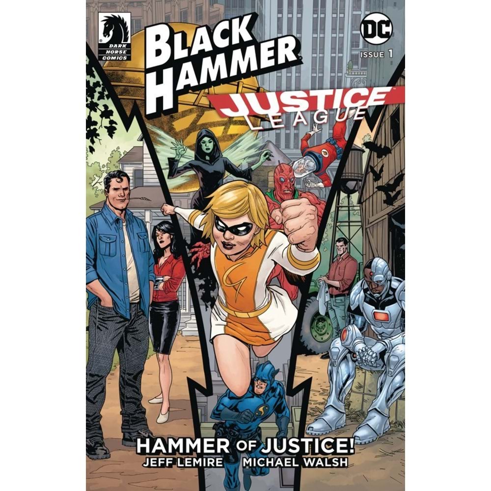 BLACK HAMMER JUSTICE LEAGUE # 1-5 TAM SET (İLK SAYI PAQUETTE VARIANT)
