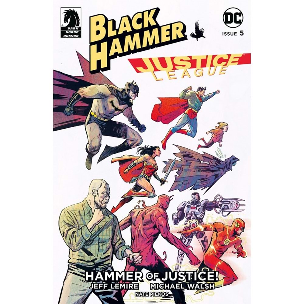 BLACK HAMMER JUSTICE LEAGUE # 1-5 TAM SET (İLK SAYI PAQUETTE VARIANT)