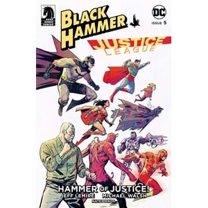 BLACK HAMMER JUSTICE LEAGUE # 1-5 TAM SET (İLK SAYI PAQUETTE VARIANT)